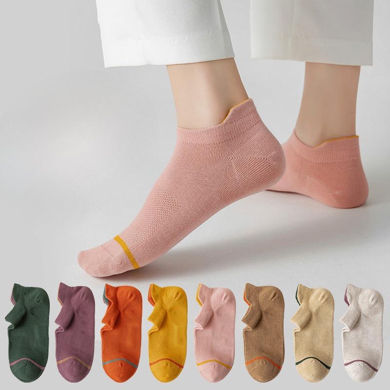 6 Pairs of Women s Spring and Summer Thin Pure Color Cotton Mesh Breathable Ear Lifting Invisible Socks 6 Pairs
6 Pairs of Women s Spring and Summer Thin Pure Color Cotton Mesh Breathable Ear Lifting Invisible Socks 6 Pairs