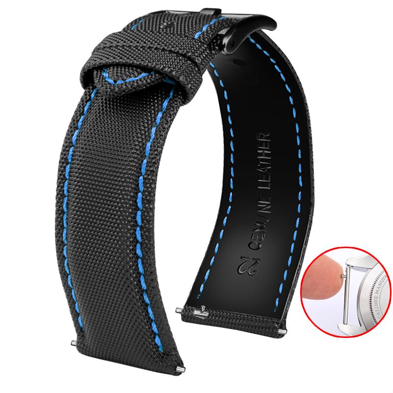 20mm 21mm 22mm 23mm 24mm Nylon Cowhide sole Watchband For Tag Heuer Citizen Seiko no.5 WATCH Men Women Canvas Fabric Watch Strap 21mm
20mm 21mm 22mm 23mm 24mm Nylon Cowhide sole Watchband For Tag Heuer Citizen Seiko no.5 WATCH Men Women Canvas Fabric Watch Strap 21mm