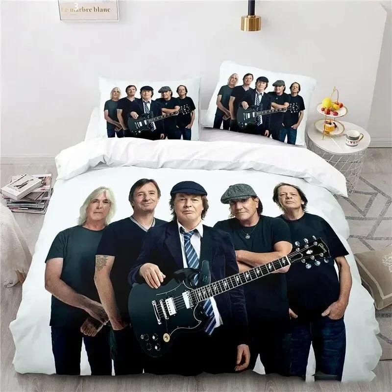 3D Printed Rock Band AC/DC Bedding Set Bedroom Soft Modern Bedspreads Comefortable Kids Duvet Cover Quilt Cover And Pillowcase AU King 240x210cm
3D Printed Rock Band AC/DC Bedding Set Bedroom Soft Modern Bedspreads Comefortable Kids Duvet Cover Quilt Cover And Pillowcase AU King 240x210cm