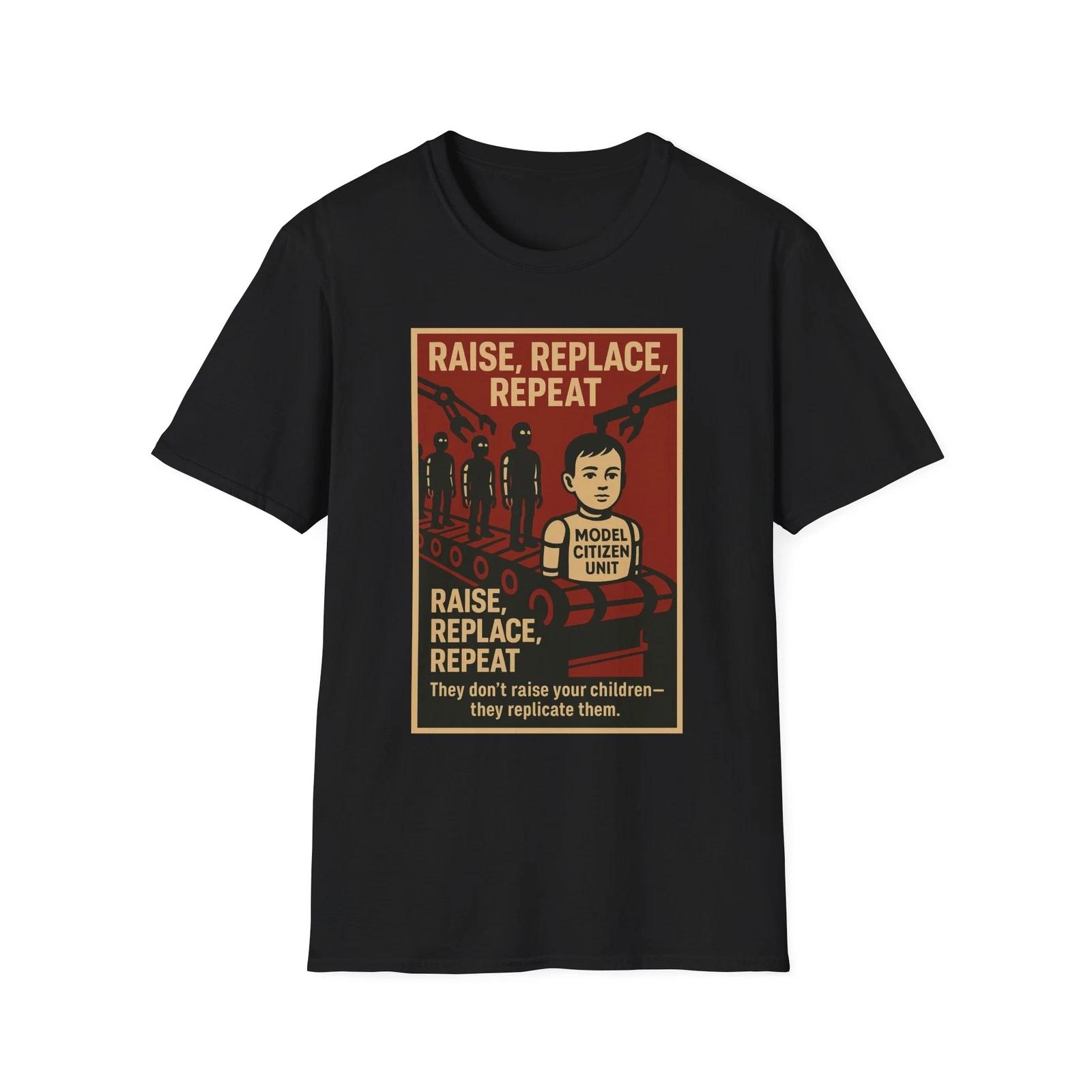 Raise Replace RepeaT shirt, Anti-Marxist American Pride Tee, Political Tee XL
Raise Replace RepeaT shirt, Anti-Marxist American Pride Tee, Political Tee XL