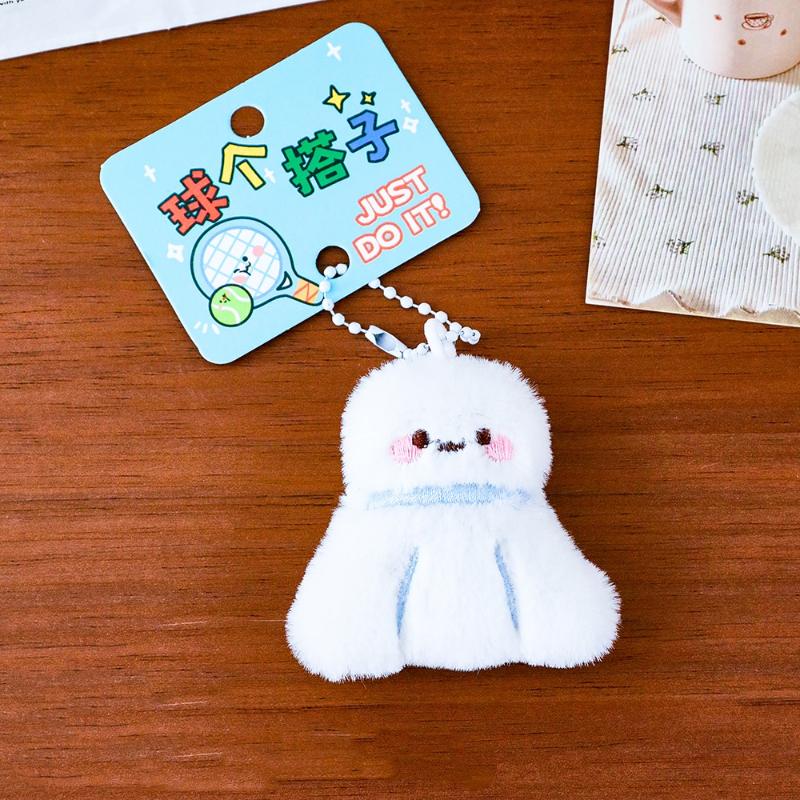 Cute Tennis Racket Plush Keychain Kawaii Cartoon Ball Pendant Soft Stuffed Doll Key Ring Bag Backpack Decoration Accessory Gift A6
Cute Tennis Racket Plush Keychain Kawaii Cartoon Ball Pendant Soft Stuffed Doll Key Ring Bag Backpack Decoration Accessory Gift A6