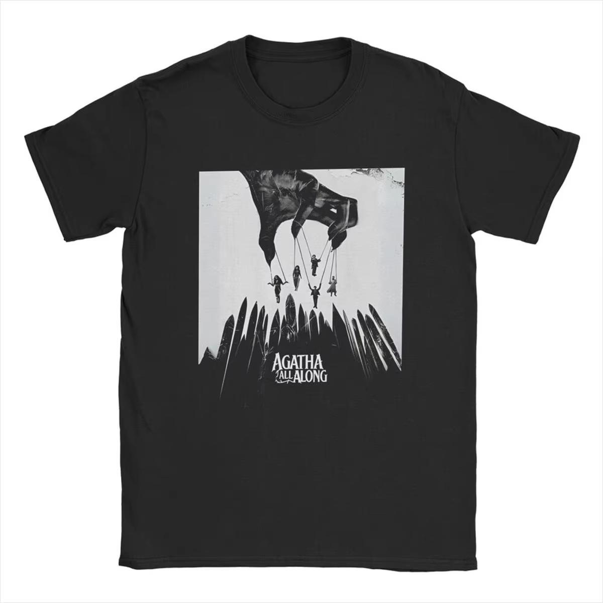 Агата Всегда Выживала на Ведьминской Дороге Мужская Футболка Кино Харкнесс Потрясающие Футболки Футболка с Коротким Рукавом и Круглым Вырезом Большого Размера Мерч 4XL
Агата Всегда Выживала на Ведьминской Дороге Мужская Футболка Кино Харкнесс Потрясающие Футболки Футболка с Коротким Рукавом и Круглым Вырезом Большого Размера Мерч 4XL