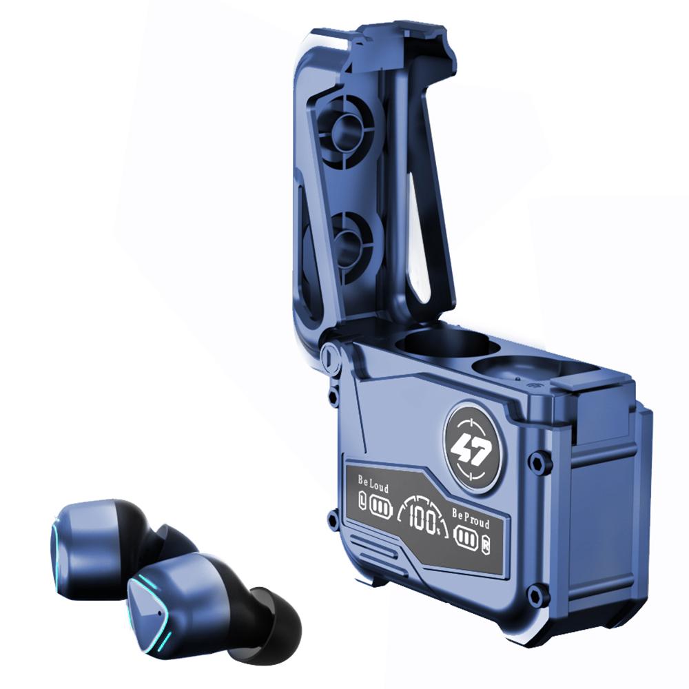 MK47 Mechanical TWS E-sports Headphones Gaming Wireless Bluetooth-compatible In-ear Headset Blue
MK47 Mechanical TWS E-sports Headphones Gaming Wireless Bluetooth-compatible In-ear Headset Blue