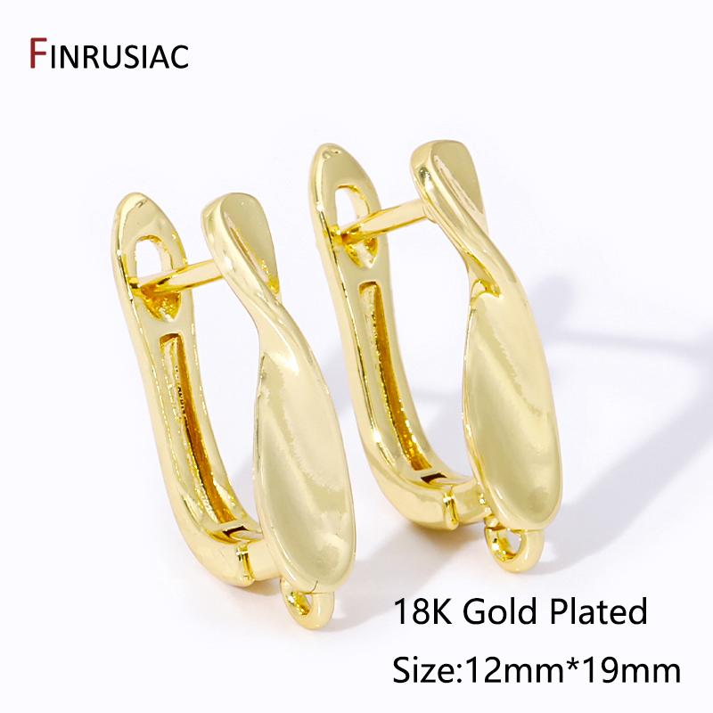 18K Gold Plated Brass Shvenzy Earwire Basic Fixtures,Stripe Earring Hooks Clasps For DIY Jewelry Making,Earring Making Findings 1 pair
18K Gold Plated Brass Shvenzy Earwire Basic Fixtures,Stripe Earring Hooks Clasps For DIY Jewelry Making,Earring Making Findings 1 pair