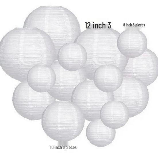 Chinese Style Foldable Round White Lantern for Wedding & Party Decorations
Chinese Style Foldable Round White Lantern for Wedding & Party Decorations