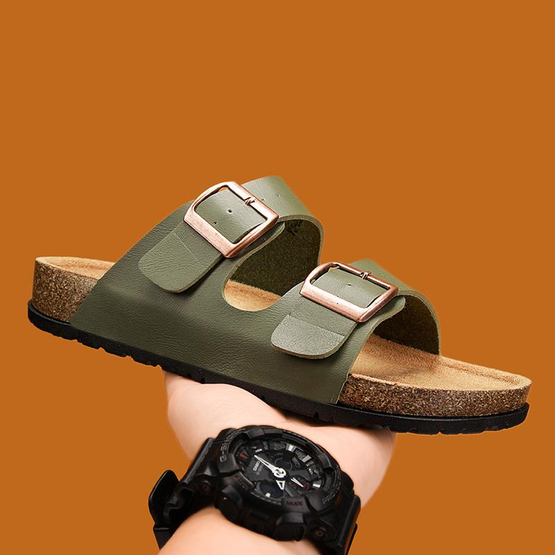 Fashion Quick Dry Man Slippers Outdoor Sandals Stylish Designer Half Drag Fashion Leather Casual Summer Flats Comfortable Beach Slippers 47 зелёный
Fashion Quick Dry Man Slippers Outdoor Sandals Stylish Designer Half Drag Fashion Leather Casual Summer Flats Comfortable Beach Slippers 47 зелёный