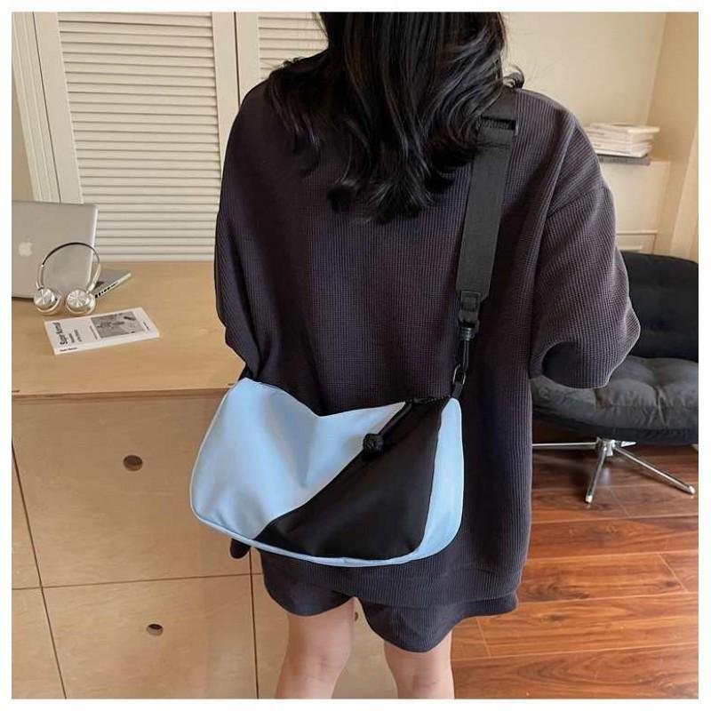 Casual Large-capacity Nylon Cloth Bag Women s Fashionable Shoulder All-matching Broadband Cross-slung Square Trendy 29x11x17 синій
Casual Large-capacity Nylon Cloth Bag Women s Fashionable Shoulder All-matching Broadband Cross-slung Square Trendy 29x11x17 синій