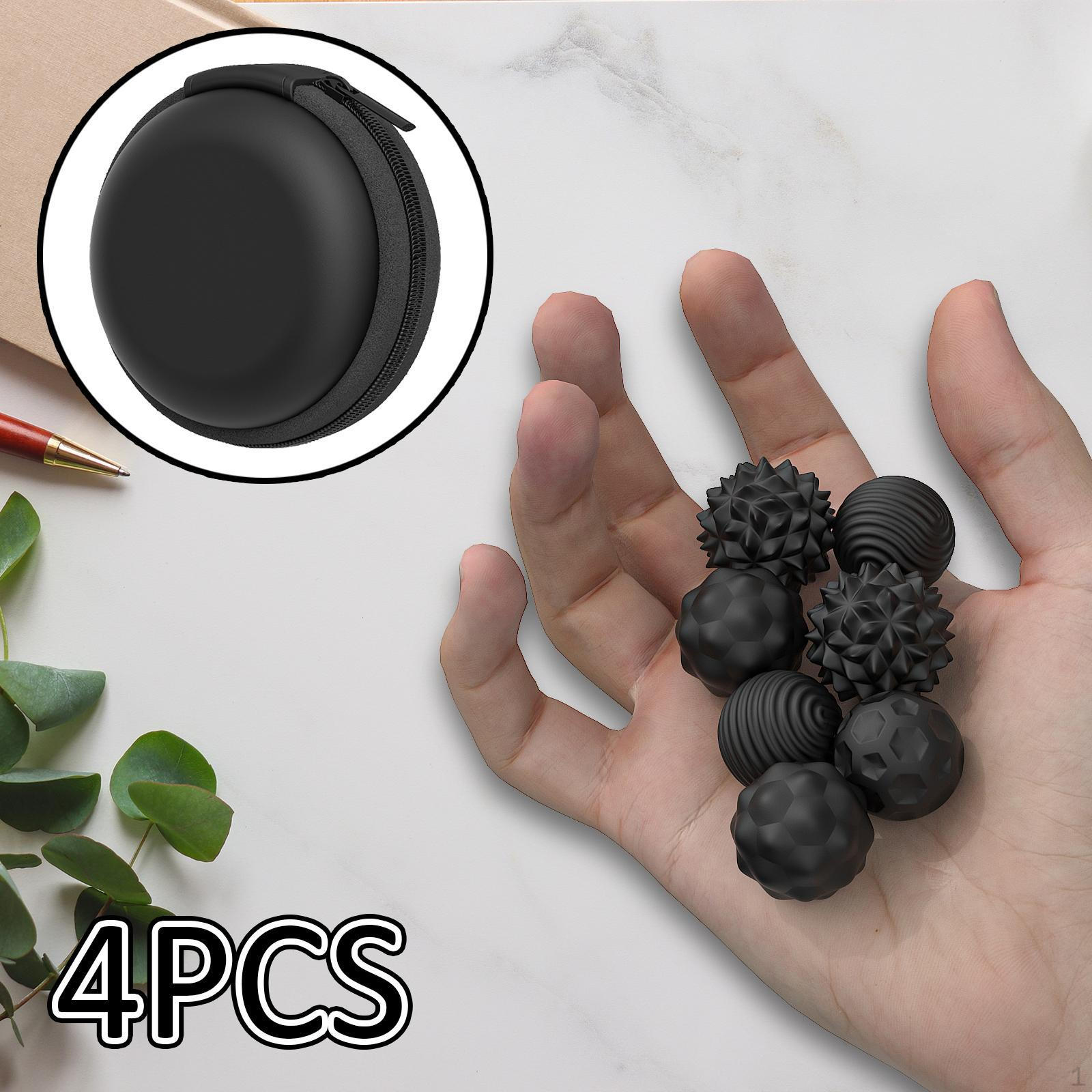 4Pcs Sensory Toy Supply Silicone Balls Set for Gift Children Holiday green чорний
4Pcs Sensory Toy Supply Silicone Balls Set for Gift Children Holiday green чорний