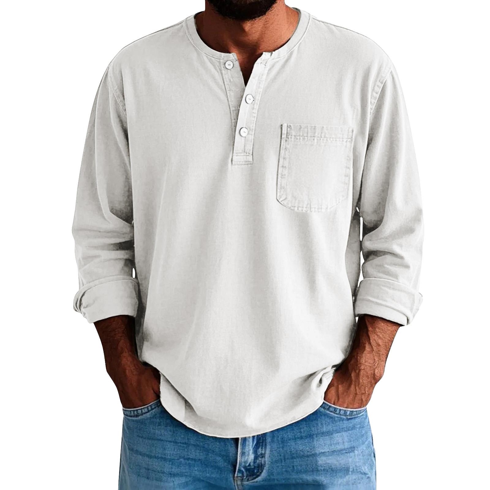 Men s Color Distressed Button Collar Long Sleeve Tops Men s Casual Fashion Tops XL хакі
Men s Color Distressed Button Collar Long Sleeve Tops Men s Casual Fashion Tops XL хакі