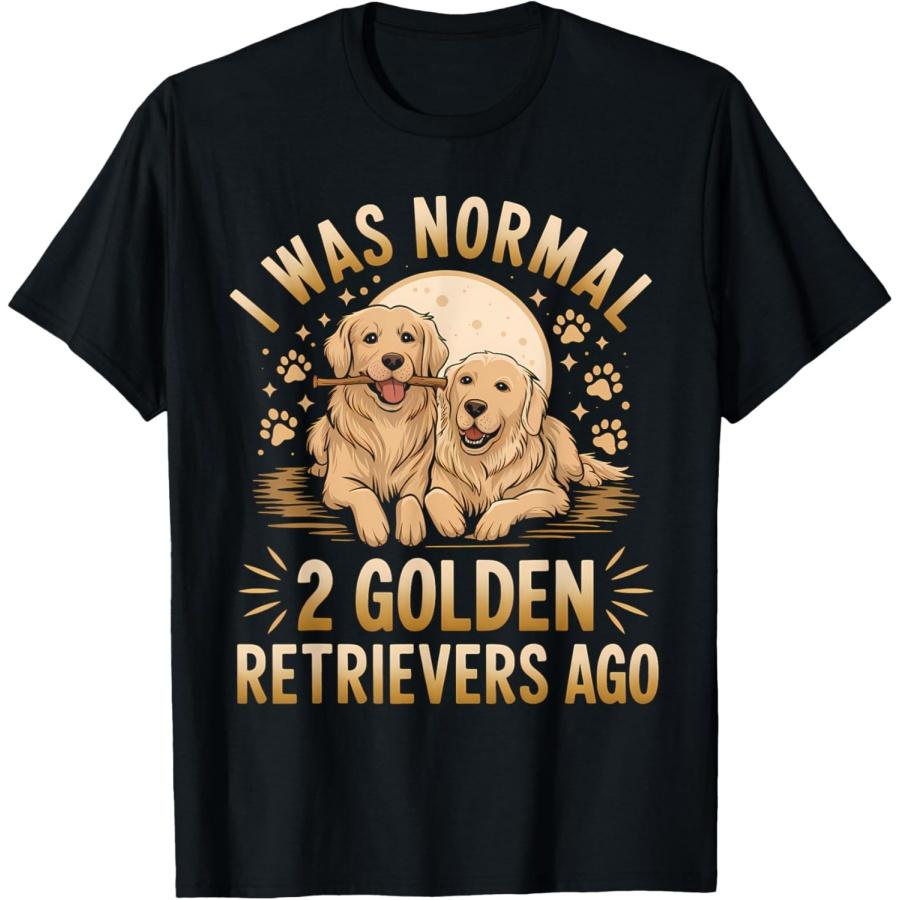 Golden Retriever Shirt I Was Normal 2 Golden Retrievers Ago T-Shirt XXXXXL чорний
Golden Retriever Shirt I Was Normal 2 Golden Retrievers Ago T-Shirt XXXXXL чорний