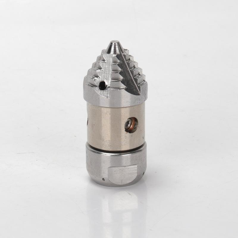 1Pcs Rotating Pagoda Drain Cleaning Nozzle High-Pressure Rotary Sewer Jetting Nozzle G3/8 Thread For 15L Water Output Machines One Size
1Pcs Rotating Pagoda Drain Cleaning Nozzle High-Pressure Rotary Sewer Jetting Nozzle G3/8 Thread For 15L Water Output Machines One Size
