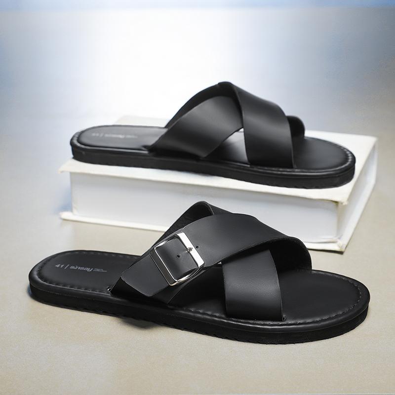Men Black Slippers Simple Flats Summer Outdoor Roman Sandals Open Toe Beach Shoes Plus Size EU:46 чорний
Men Black Slippers Simple Flats Summer Outdoor Roman Sandals Open Toe Beach Shoes Plus Size EU:46 чорний