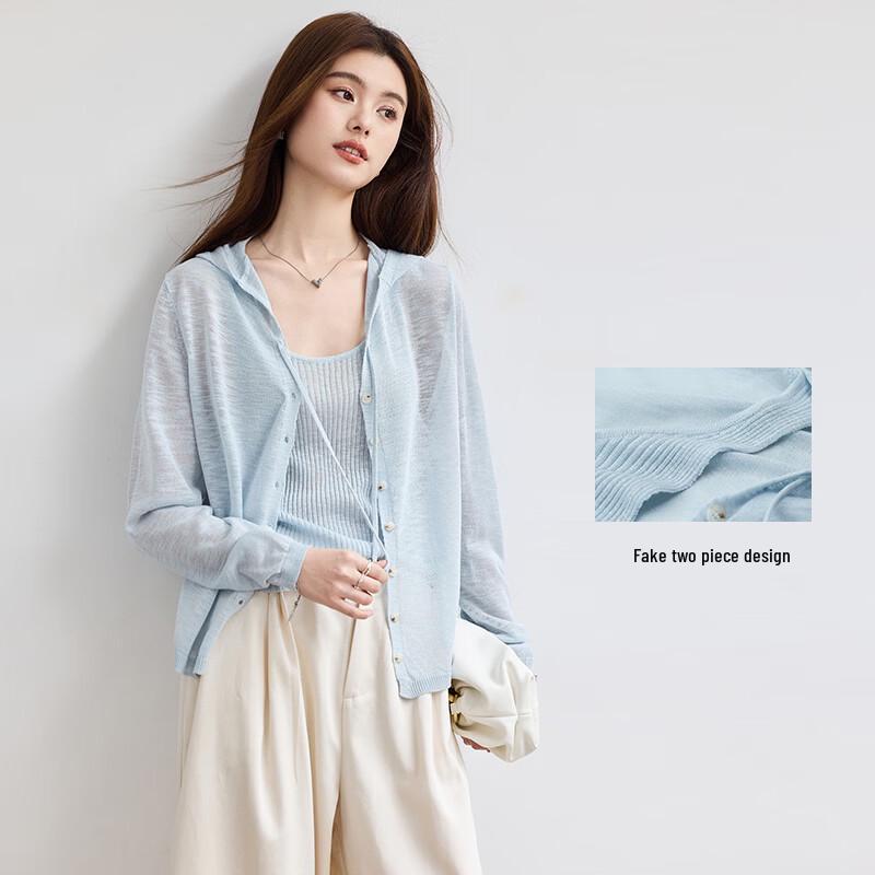 VICTORIA&VERA Women s Faux Two-Piece Hooded Long Sleeve Knit Top XL
VICTORIA&VERA Women s Faux Two-Piece Hooded Long Sleeve Knit Top XL