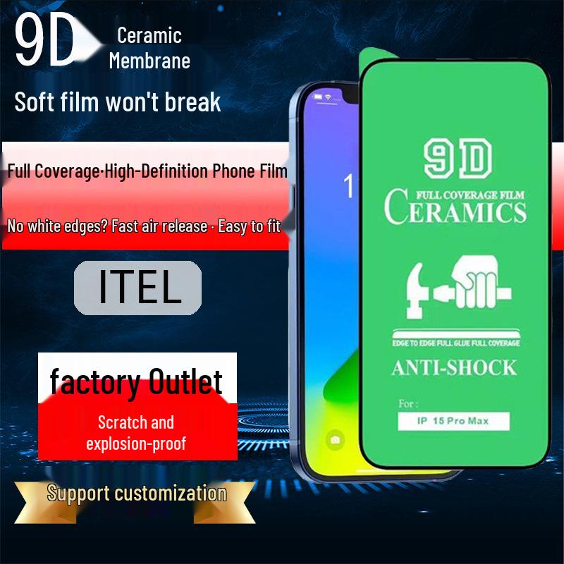 9D Ceramic Explosion-Proof Scratch-Resistant Full Coverage Film for ITEL A58 LITE A60
9D Ceramic Explosion-Proof Scratch-Resistant Full Coverage Film for ITEL A58 LITE A60