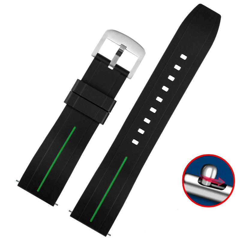Водонепроникний силіконовий ремінець для годинника підходить для Mido Tissot Citizen Seiko Подовжений гумовий браслет Чоловічий Жіночий 20 22 мм Ремінець зі швидким зняттям 22mm
Водонепроникний силіконовий ремінець для годинника підходить для Mido Tissot Citizen Seiko Подовжений гумовий браслет Чоловічий Жіночий 20 22 мм Ремінець зі швидким зняттям 22mm