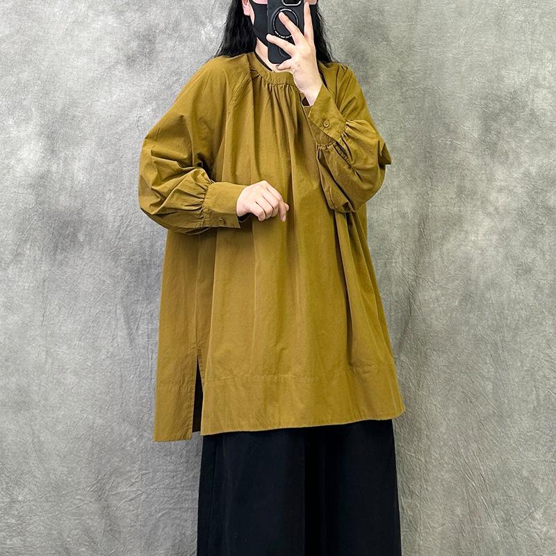 2026 New Spring Women s French Retro Loose Long Sleeve Round Neck Top XXL темно-жовтий колір
2026 New Spring Women s French Retro Loose Long Sleeve Round Neck Top XXL темно-жовтий колір
