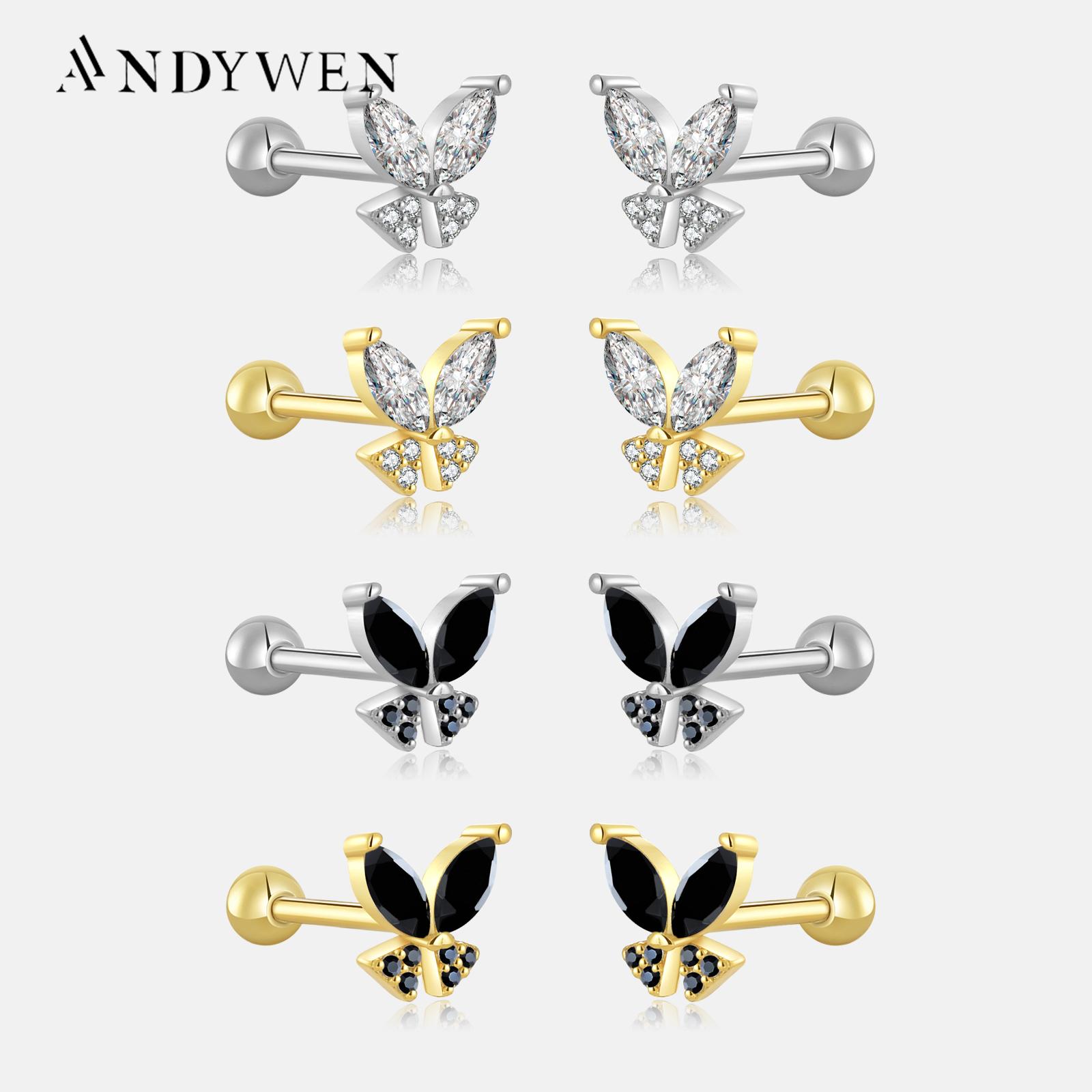 ANDYWEN 925 пробы серебро 2023 золото прозрачная бабочка серьги-гвоздики для пирсинга женские клипсы в стиле рок-панк аксессуары для свадебной вечеринки M
ANDYWEN 925 пробы серебро 2023 золото прозрачная бабочка серьги-гвоздики для пирсинга женские клипсы в стиле рок-панк аксессуары для свадебной вечеринки M