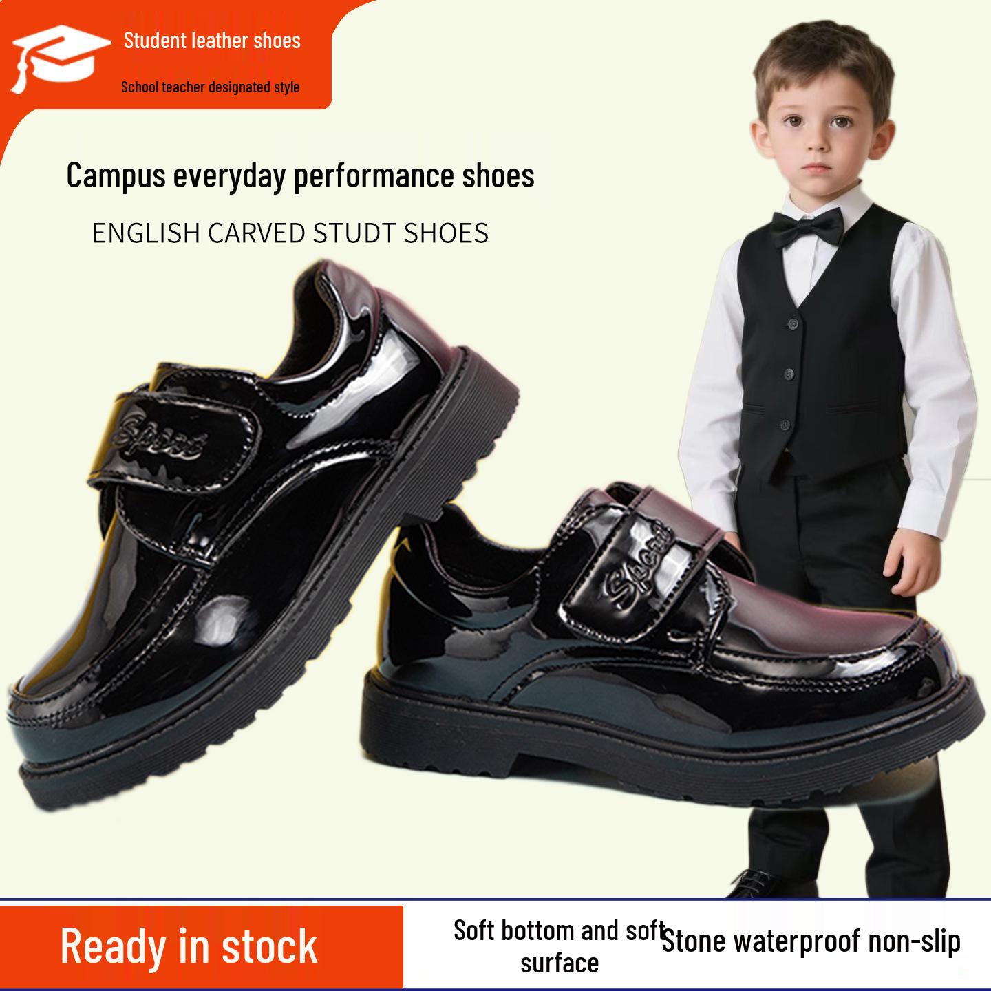 Children s Black Leather Soft Sole Shoes for Boys - Performance & Everyday Wear 27-31 (Set of 5 pairs)
Children s Black Leather Soft Sole Shoes for Boys - Performance & Everyday Wear 27-31 (Set of 5 pairs)