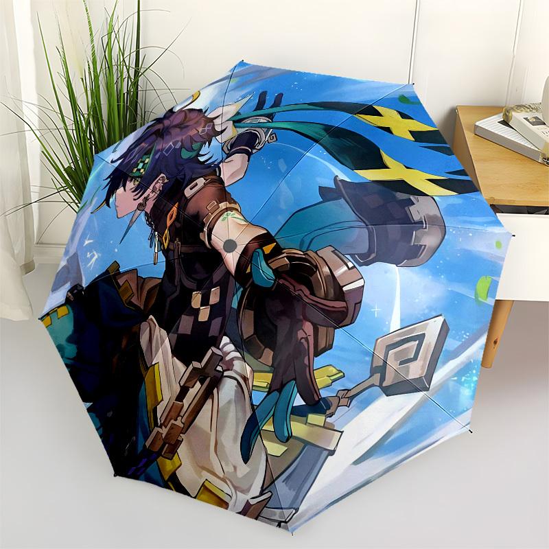 Character Art, Fantasy Warrior Automatic Opening and Closing, 8 rib Structure Portable Umbrella, Suitable for Men and Women in All Seasons
Character Art, Fantasy Warrior Automatic Opening and Closing, 8 rib Structure Portable Umbrella, Suitable for Men and Women in All Seasons