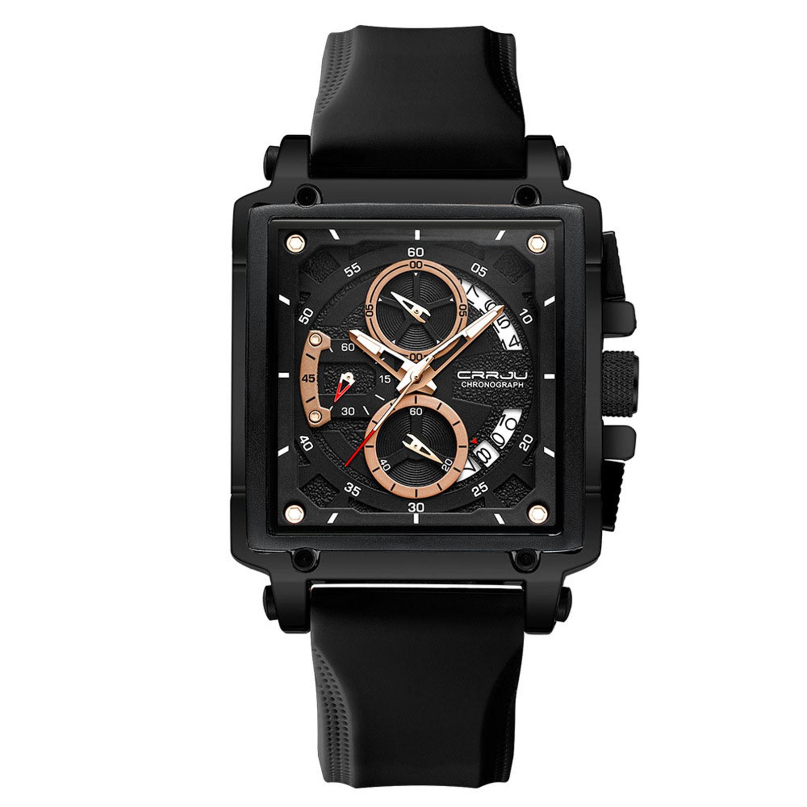 Мужские водонепроницаемые светящиеся наручные часы-будильник для бега One Size
Мужские водонепроницаемые светящиеся наручные часы-будильник для бега One Size