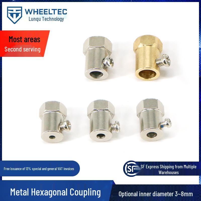 Hexagonal Coupler with 65/85mm Rubber Tires - 8mm, 6mm, 5mm, 4mm, 3mm Iron Hex Coupler 5mm
Hexagonal Coupler with 65/85mm Rubber Tires - 8mm, 6mm, 5mm, 4mm, 3mm Iron Hex Coupler 5mm