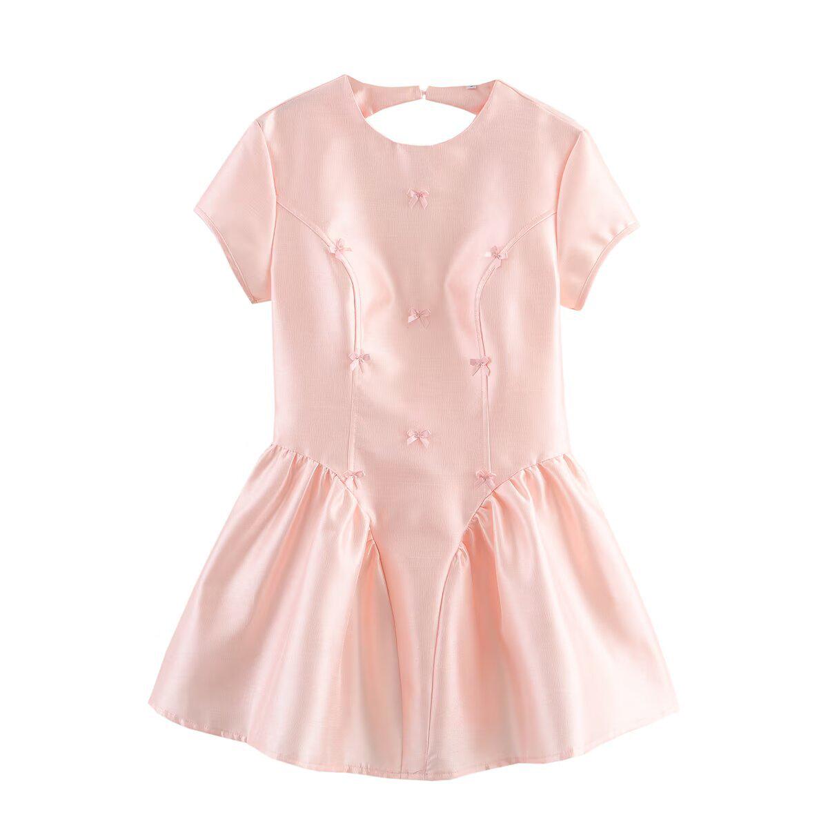 Весна 2025 Женское платье в европейском и американском стиле с рукавами-колпачками и пышной юбкой, с вырезом на спине L розовый
Весна 2025 Женское платье в европейском и американском стиле с рукавами-колпачками и пышной юбкой, с вырезом на спине L розовый