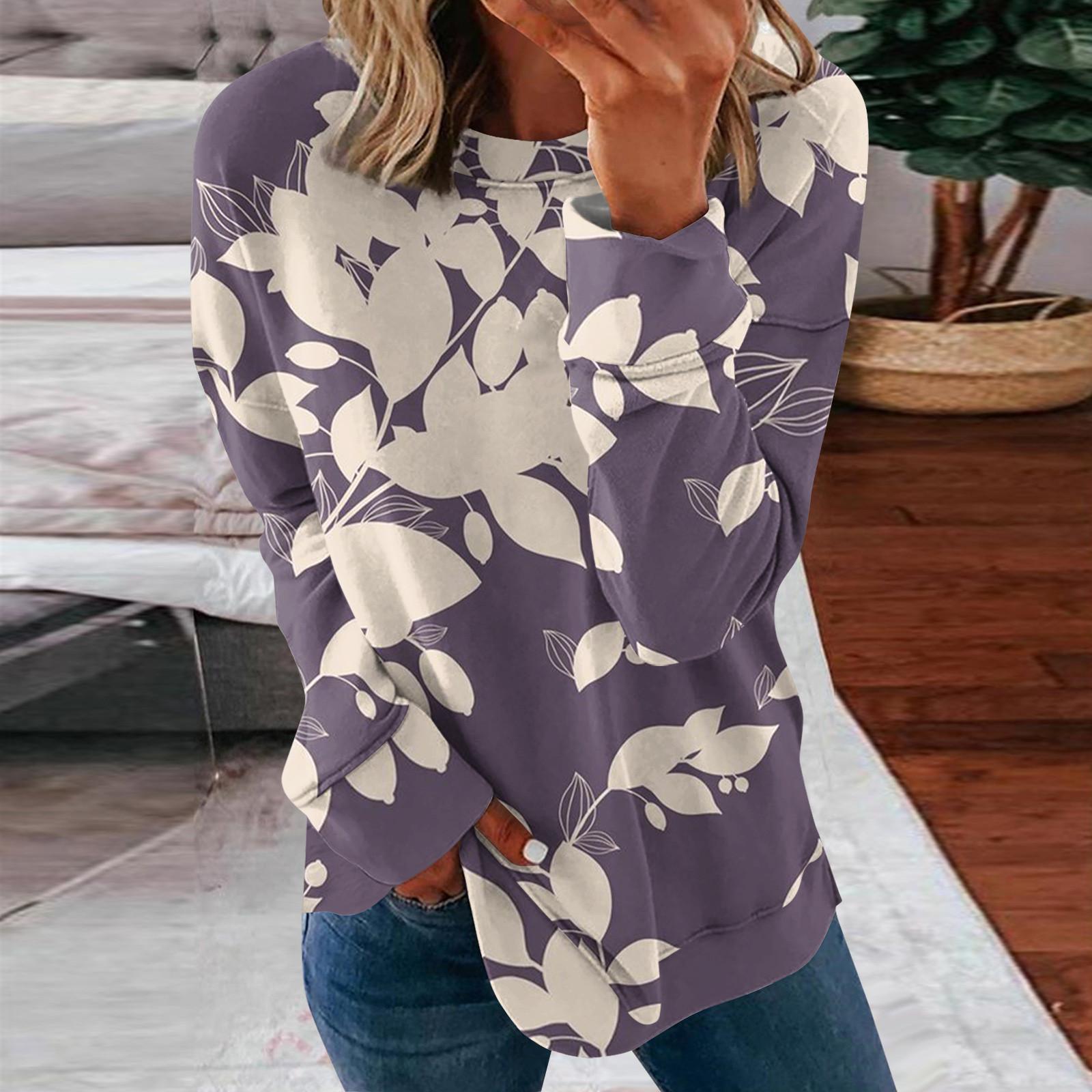Women s Round Neck Tops Cotton Shirts Casual Fashion Shirt Tops Women s Casual Long Sleeve Tops XXXXL фіолетовий
Women s Round Neck Tops Cotton Shirts Casual Fashion Shirt Tops Women s Casual Long Sleeve Tops XXXXL фіолетовий