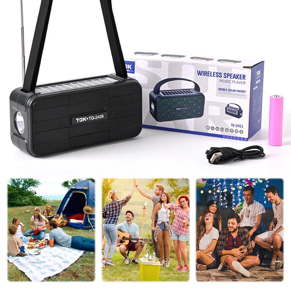 Solar Powered FM Radio Portable Radio with LED Flashlight Music Player with Shoulder Strap with Speaker for Camping Travel CHINA
Solar Powered FM Radio Portable Radio with LED Flashlight Music Player with Shoulder Strap with Speaker for Camping Travel CHINA