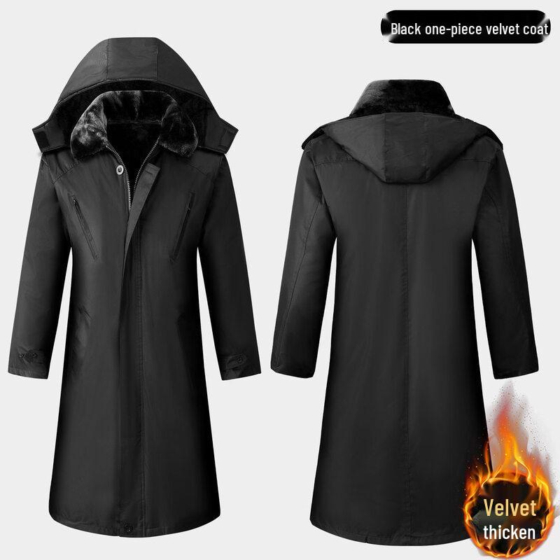 JunDingYing Black Waterproof Military Greatcoat
JunDingYing Black Waterproof Military Greatcoat