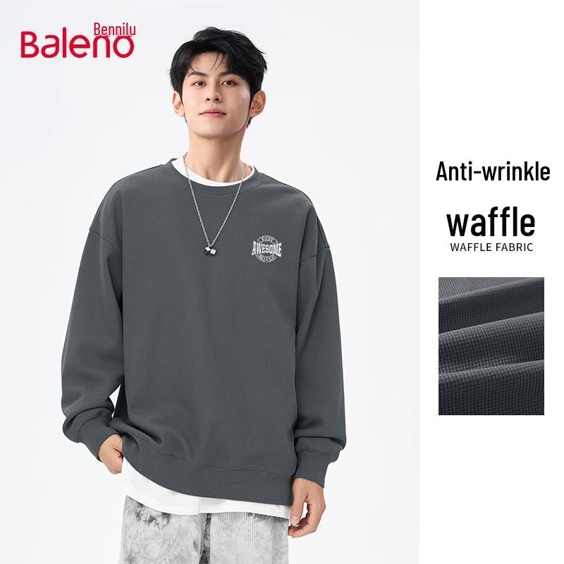Baleno Men s Heavyweight Waffle-Knit Round Neck Sweatshirt 3XL
Baleno Men s Heavyweight Waffle-Knit Round Neck Sweatshirt 3XL