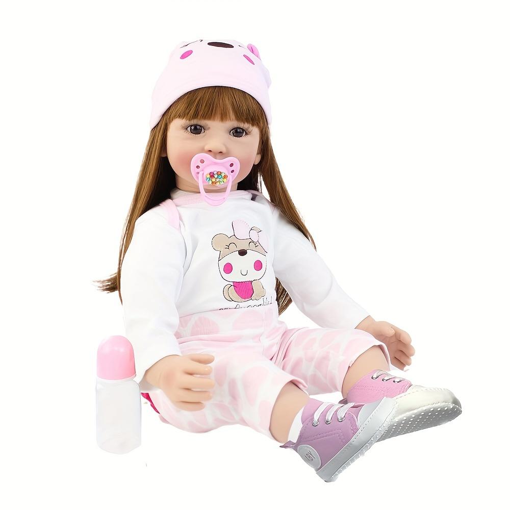 BZDOLL 60 см 24 дюйма Принцесса Реборн Малыш Кукла Мягкий Винил Реалистичная Девочка Новорожденная Игрушка для Сна для Девочки Рождество 60cm/24inch
BZDOLL 60 см 24 дюйма Принцесса Реборн Малыш Кукла Мягкий Винил Реалистичная Девочка Новорожденная Игрушка для Сна для Девочки Рождество 60cm/24inch