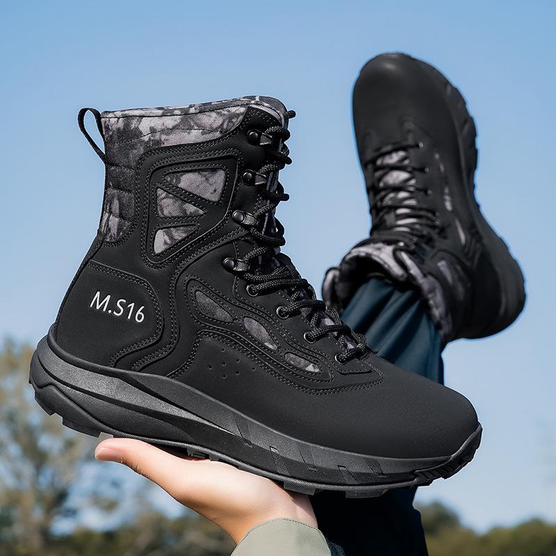 Plus Size Men s Combat Military Boots, Size 39-47, High-Top, Wear-Resistant for Outdoor Camping and Hiking. 40 чёрный
Plus Size Men s Combat Military Boots, Size 39-47, High-Top, Wear-Resistant for Outdoor Camping and Hiking. 40 чёрный