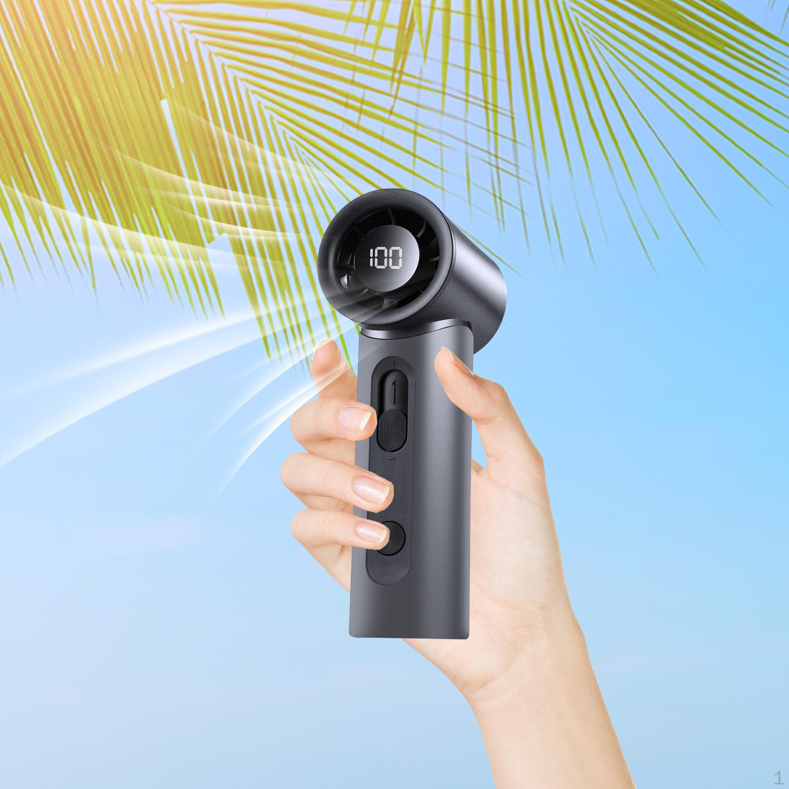 Compact Fan Rechargeable Mini for Home Office Travel Deep Gray
Compact Fan Rechargeable Mini for Home Office Travel Deep Gray