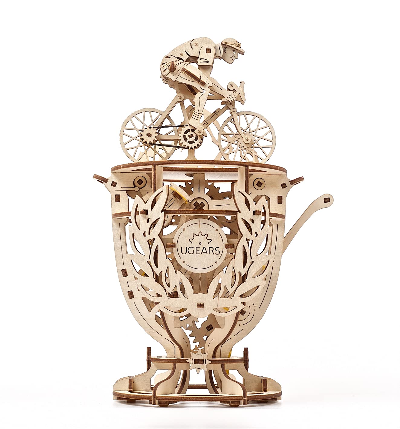 Ugears Automaton Cyclist 70148 Wooden Puzzle, No Glue Required, 3D Model, DIY, Handmade, Assembly, Ornament, Collectible, Ukraine, Gift, Educational,
Ugears Automaton Cyclist 70148 Wooden Puzzle, No Glue Required, 3D Model, DIY, Handmade, Assembly, Ornament, Collectible, Ukraine, Gift, Educational,