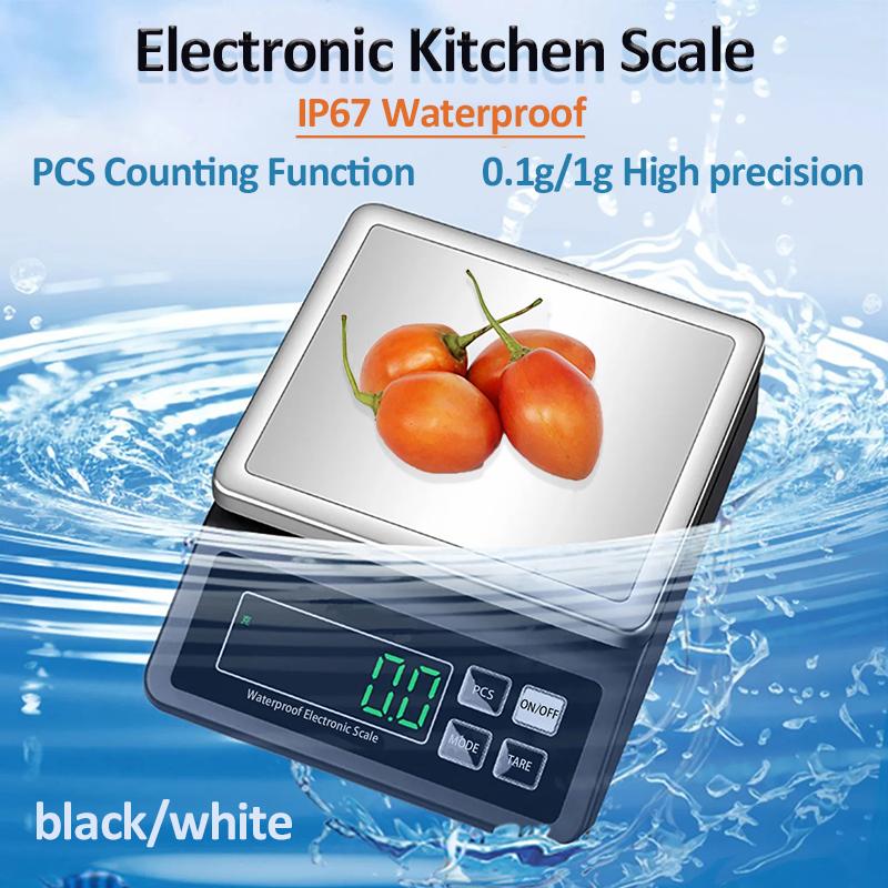 Rechargeable Kitchen Scale IP67 Fully Waterproof Home Kitchen Scale 0.1g/1g High Precision Electronic Balance 3kg/5kg/10kg/15kg
Rechargeable Kitchen Scale IP67 Fully Waterproof Home Kitchen Scale 0.1g/1g High Precision Electronic Balance 3kg/5kg/10kg/15kg