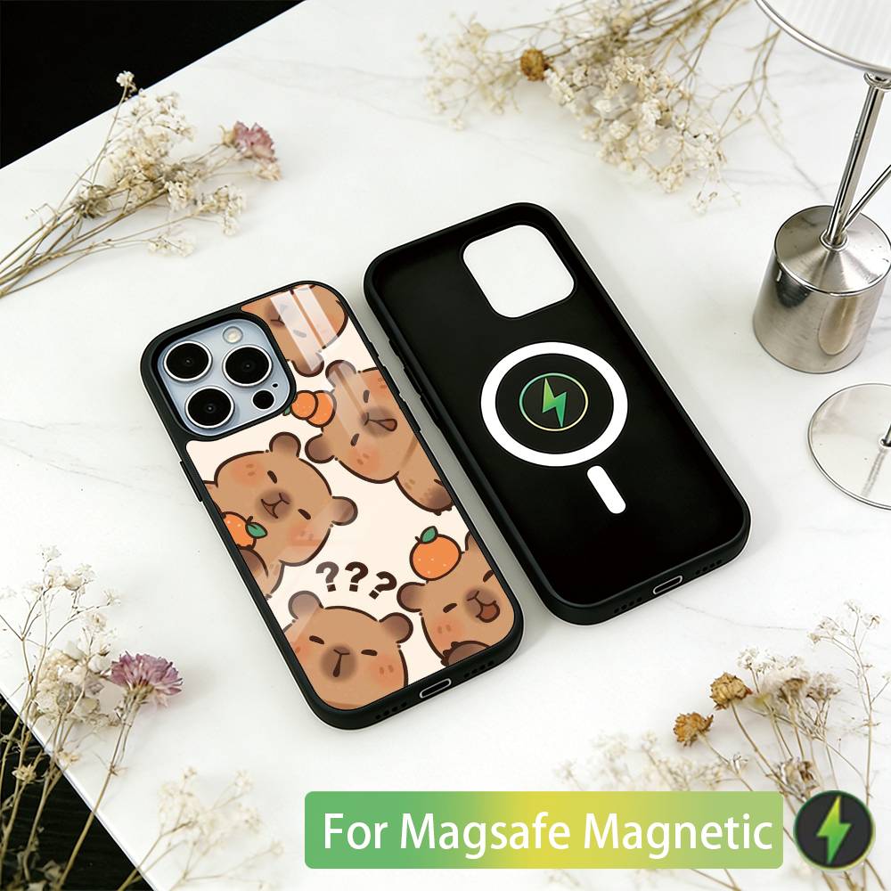 Cool Capybara Phone Case For iPhone17,16,15,14,13,12,11 Plus,Pro Magnetic with Magsafe Wireless Charging iPhone15Pro
Cool Capybara Phone Case For iPhone17,16,15,14,13,12,11 Plus,Pro Magnetic with Magsafe Wireless Charging iPhone15Pro
