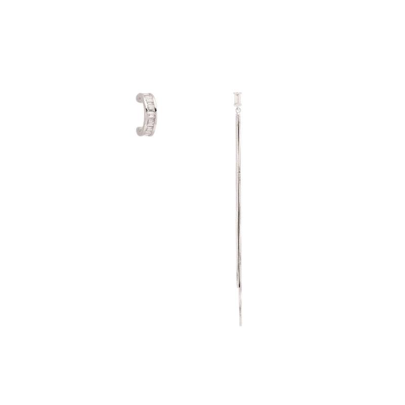 Серьги Ab с квадратным цирконием Heavy Industry Design, простые длинные серьги с асимметричной цепочкой и кисточками
Серьги Ab с квадратным цирконием Heavy Industry Design, простые длинные серьги с асимметричной цепочкой и кисточками