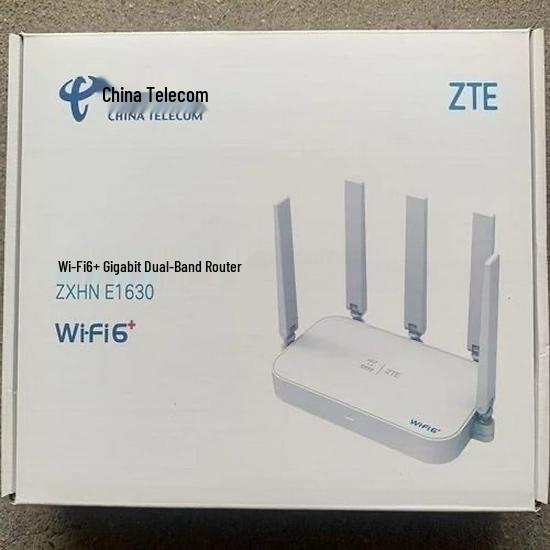 ZTE E1630 WiFi 6 Dual-Band Mesh Router with 3000M Gigabit Ports Set of 10
ZTE E1630 WiFi 6 Dual-Band Mesh Router with 3000M Gigabit Ports Set of 10