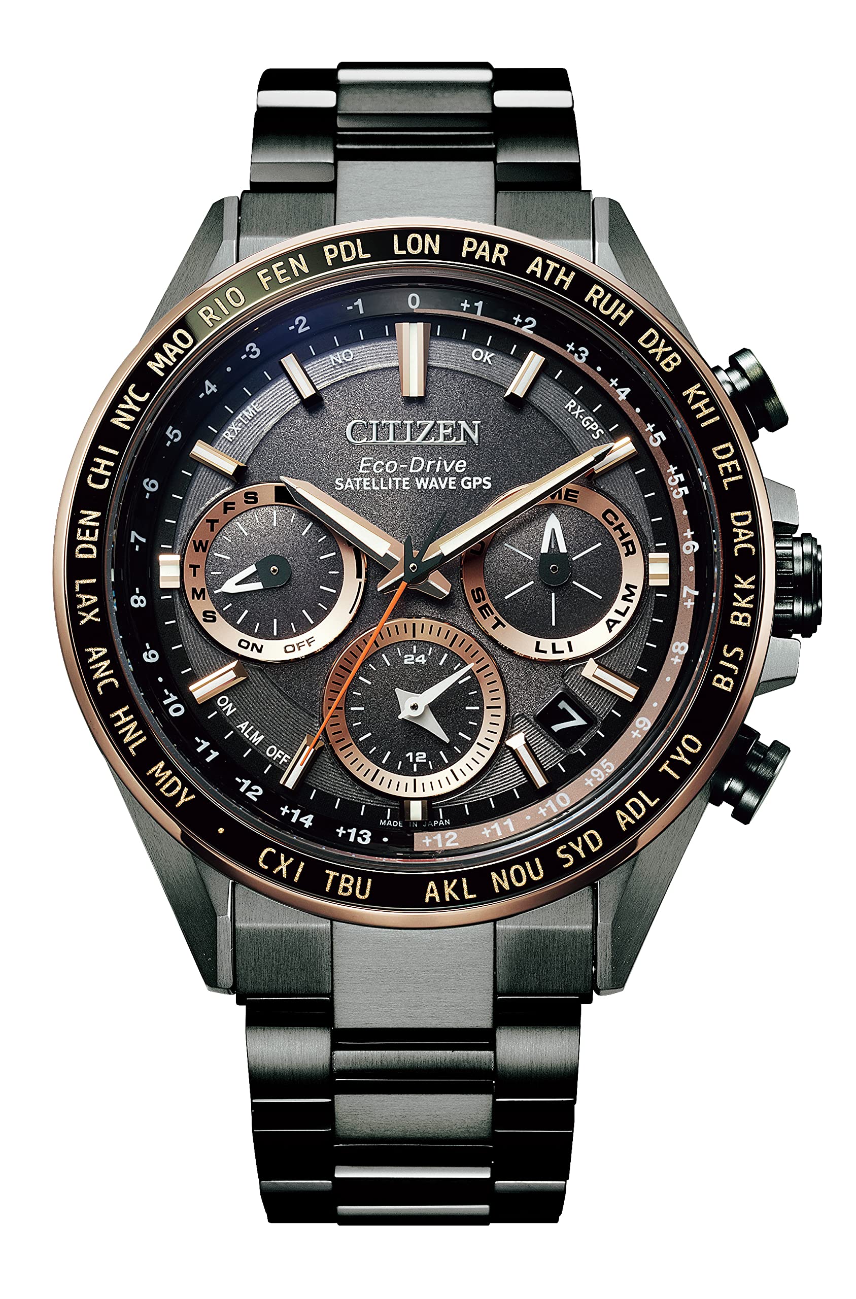 Citizen Attesa Eco-Drive GPS Radio-Controlled Watch CC4016-67E Men s
Citizen Attesa Eco-Drive GPS Radio-Controlled Watch CC4016-67E Men s