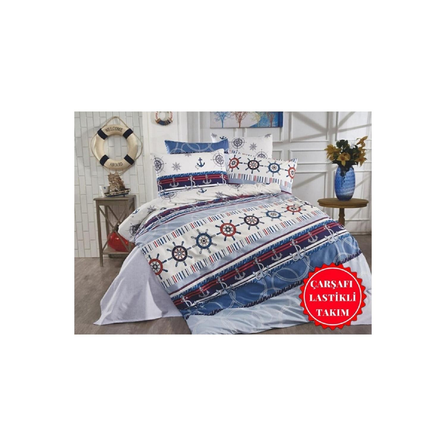 Boys And Young Children Ship And Sailor Model Single Duvet Cover Set With Elastic Sheets синий
Boys And Young Children Ship And Sailor Model Single Duvet Cover Set With Elastic Sheets синий