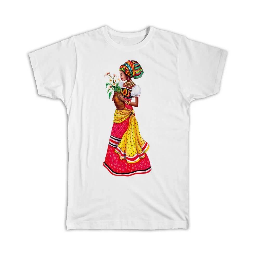 Gift T-Shirt : African Woman Vase Flowers Ethnic Art Black Culture Ethno XL
Gift T-Shirt : African Woman Vase Flowers Ethnic Art Black Culture Ethno XL