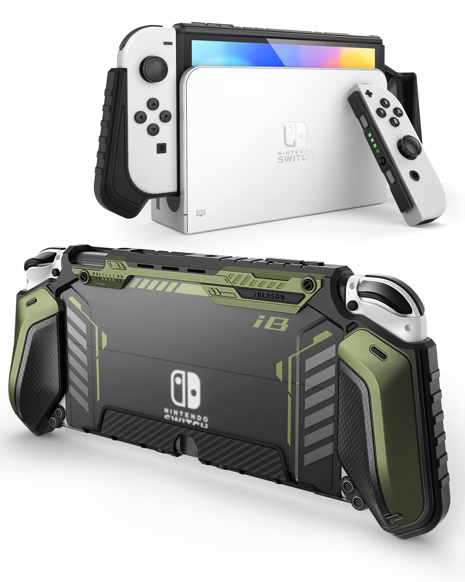 Чехол для Nintendo Switch OLED 2021 Organic EL Model Ударопрочный TPU Grip Защитный чехол с возможностью стыковки Эргономичный интегрированный удобный для захвата контроллер
Чехол для Nintendo Switch OLED 2021 Organic EL Model Ударопрочный TPU Grip Защитный чехол с возможностью стыковки Эргономичный интегрированный удобный для захвата контроллер