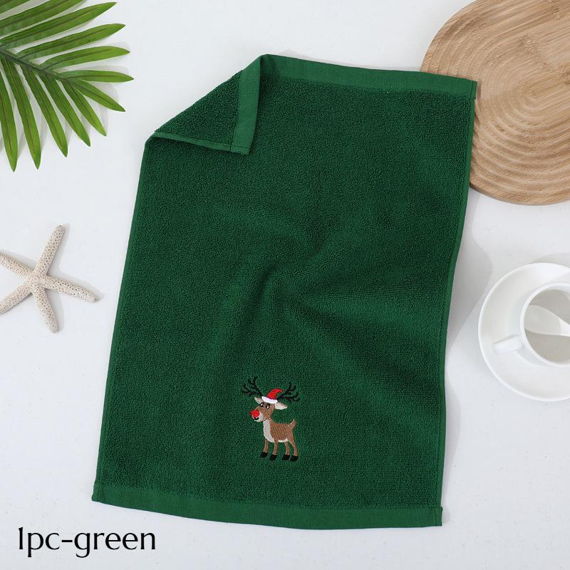 Vintage Holiday Towel Christmas Santa Reindeer Ornament Uses for Kitchen & Bathroom
Vintage Holiday Towel Christmas Santa Reindeer Ornament Uses for Kitchen & Bathroom