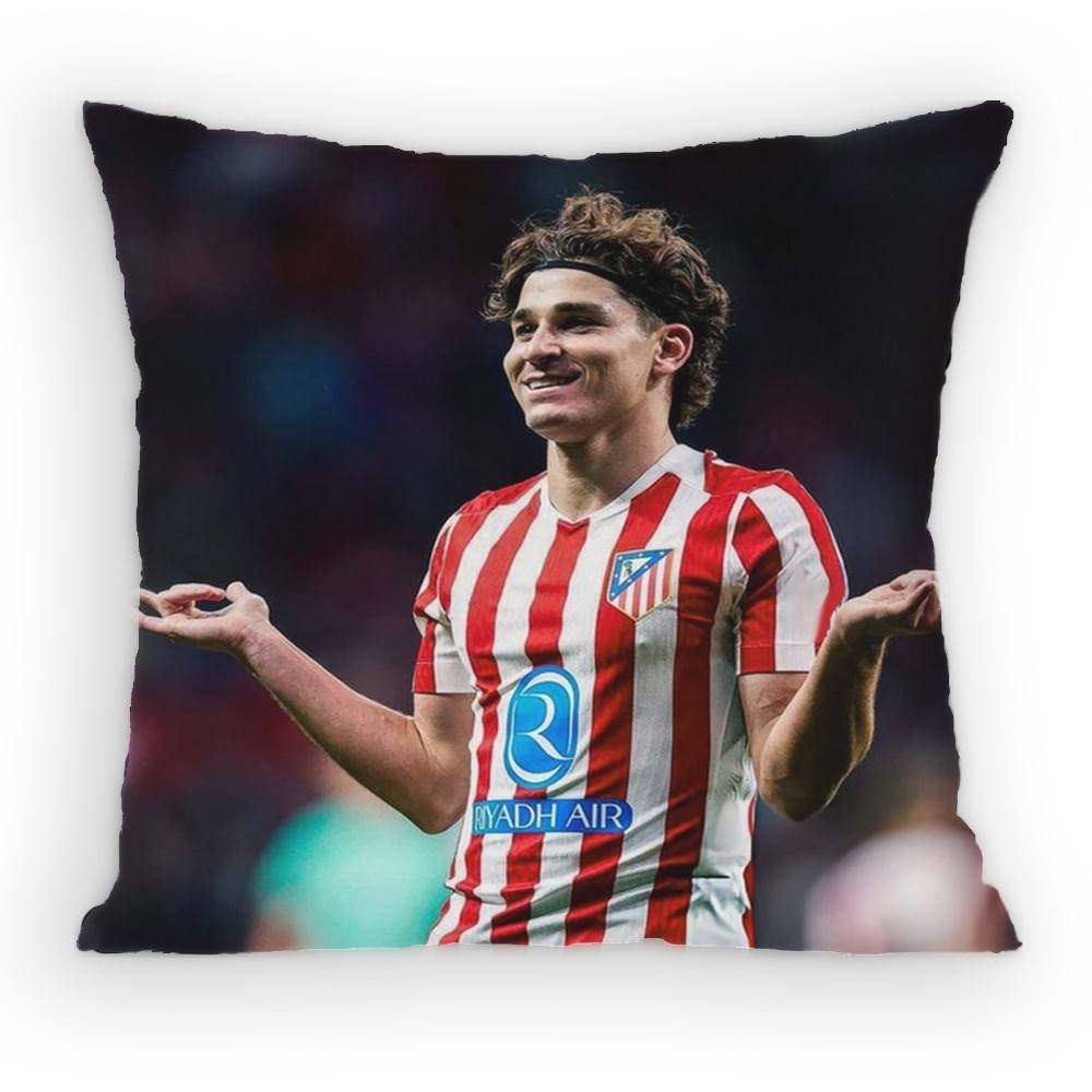FC Julian Alvarez Pillow Case Sofa Living Room Bedroom Headboard Backrest Cushion Square Cushion Nap Time 30x30 cm
FC Julian Alvarez Pillow Case Sofa Living Room Bedroom Headboard Backrest Cushion Square Cushion Nap Time 30x30 cm