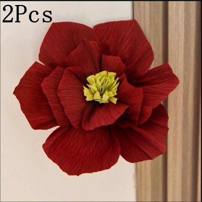 2 шт. 20/25/30 см Искусственные бумажные цветы Искусственный настенный декор для украшения комнаты Праздничные украшения для гостиной День рождения 20cm бордовый
2 шт. 20/25/30 см Искусственные бумажные цветы Искусственный настенный декор для украшения комнаты Праздничные украшения для гостиной День рождения 20cm бордовый