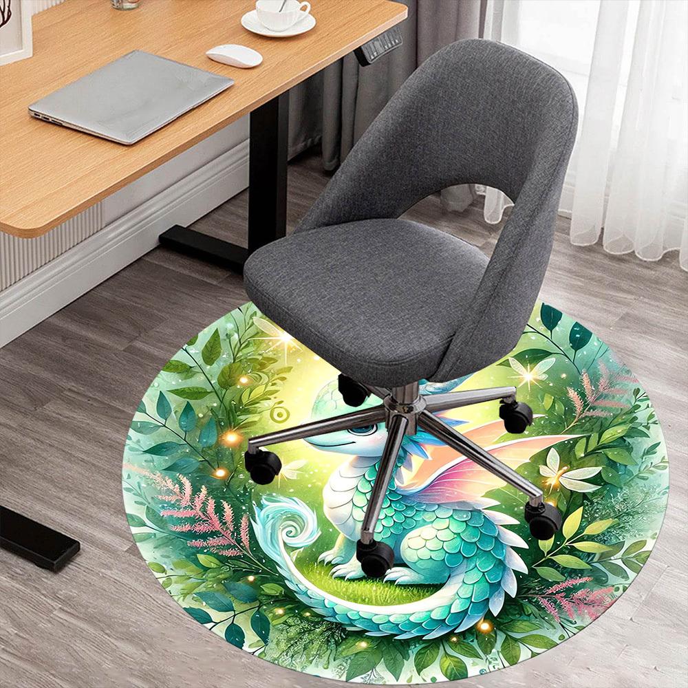 1pc Dragon Fantasy Round Chair mat Area Rug - Non-Slip, Floor Mat for Office, Bedroom, and Indoor Decor -1002082 80cm by 80cm
1pc Dragon Fantasy Round Chair mat Area Rug - Non-Slip, Floor Mat for Office, Bedroom, and Indoor Decor -1002082 80cm by 80cm