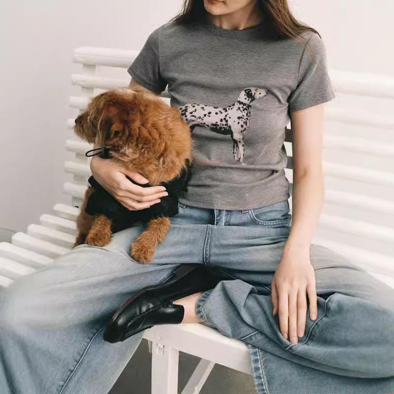 2024 Cotton Skin-friendly Stretchy Short Sleeve Printed T-shirt Small жёлтый/коричневый
2024 Cotton Skin-friendly Stretchy Short Sleeve Printed T-shirt Small жёлтый/коричневый