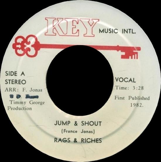7-дюймовая пластинка RAGS RICHES Jump And Shout NONE Key Music Intl. 1982 Регги Ска Даб Б/у
7-дюймовая пластинка RAGS RICHES Jump And Shout NONE Key Music Intl. 1982 Регги Ска Даб Б/у