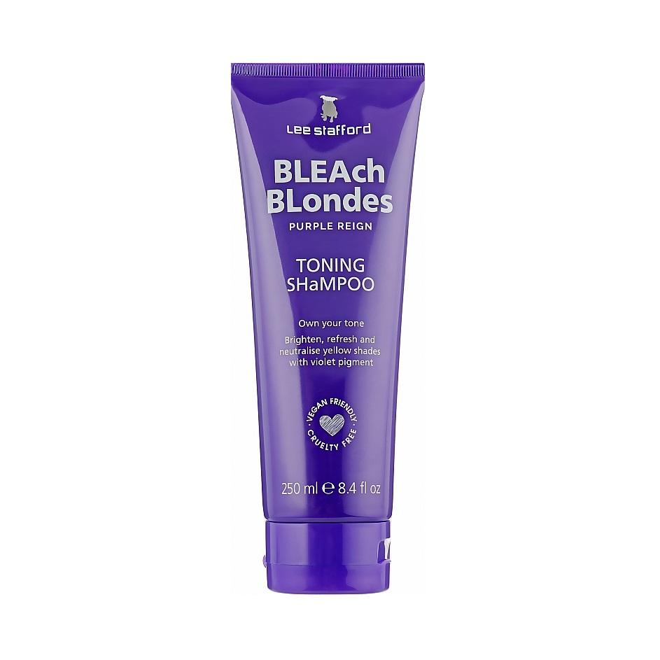 Тонуючий фіолетовий шампунь для освітленого волосся Bleach Blondes Purple Toning Shampoo Lee Stafford 250 мл
Тонуючий фіолетовий шампунь для освітленого волосся Bleach Blondes Purple Toning Shampoo Lee Stafford 250 мл