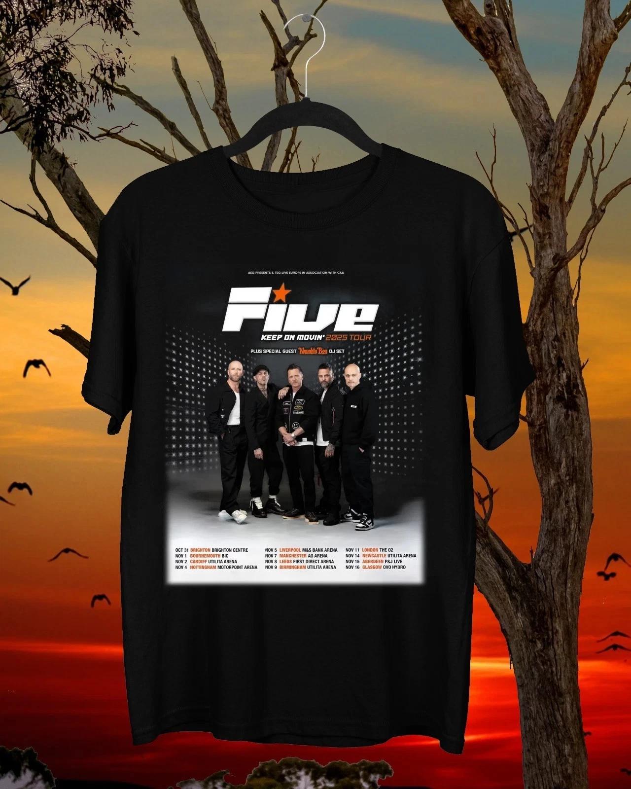 Five Band Tour 2025 Gift For Fan All Size S to 3XL T-shirt 2XL
Five Band Tour 2025 Gift For Fan All Size S to 3XL T-shirt 2XL